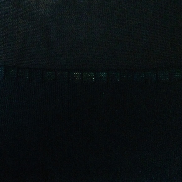 bebe Silk Top, Black , Size Large - Picture 5 of 8